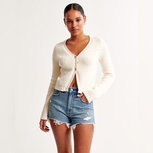 Abercrombie & Fitch Blue Jean Shorts